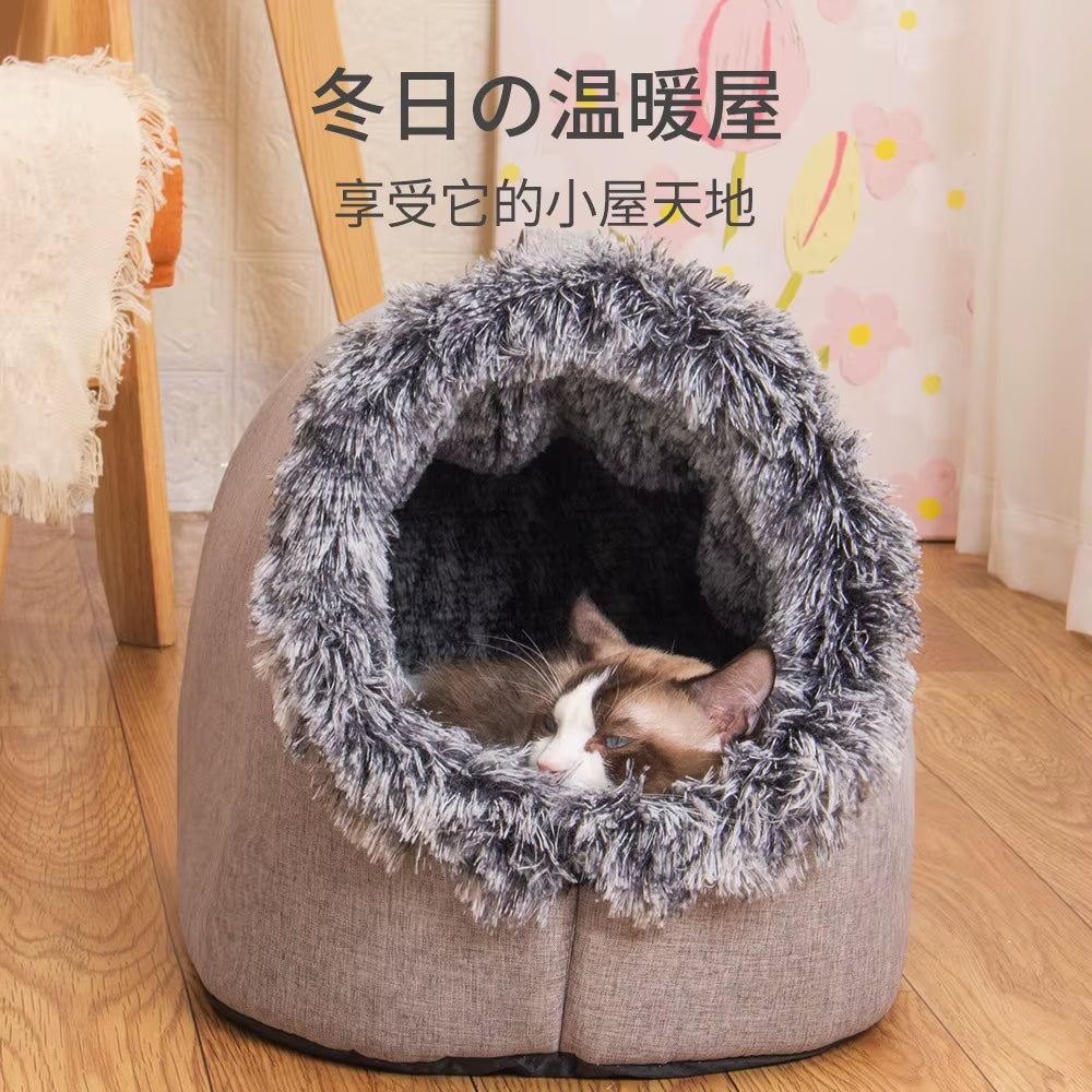 cama de invierno para mascota