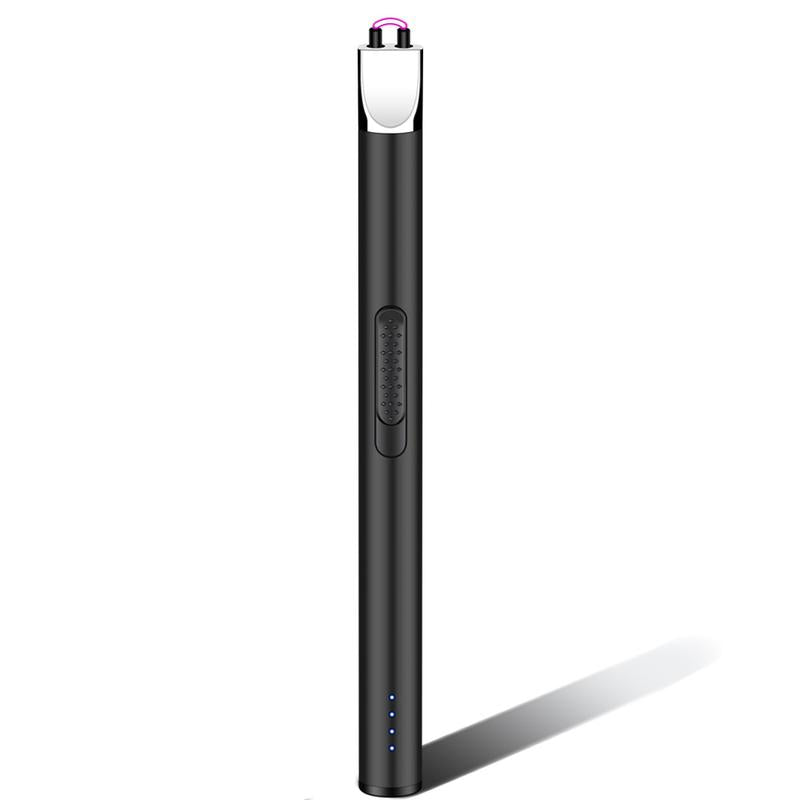 1PCS Mechero recargable USB metalico