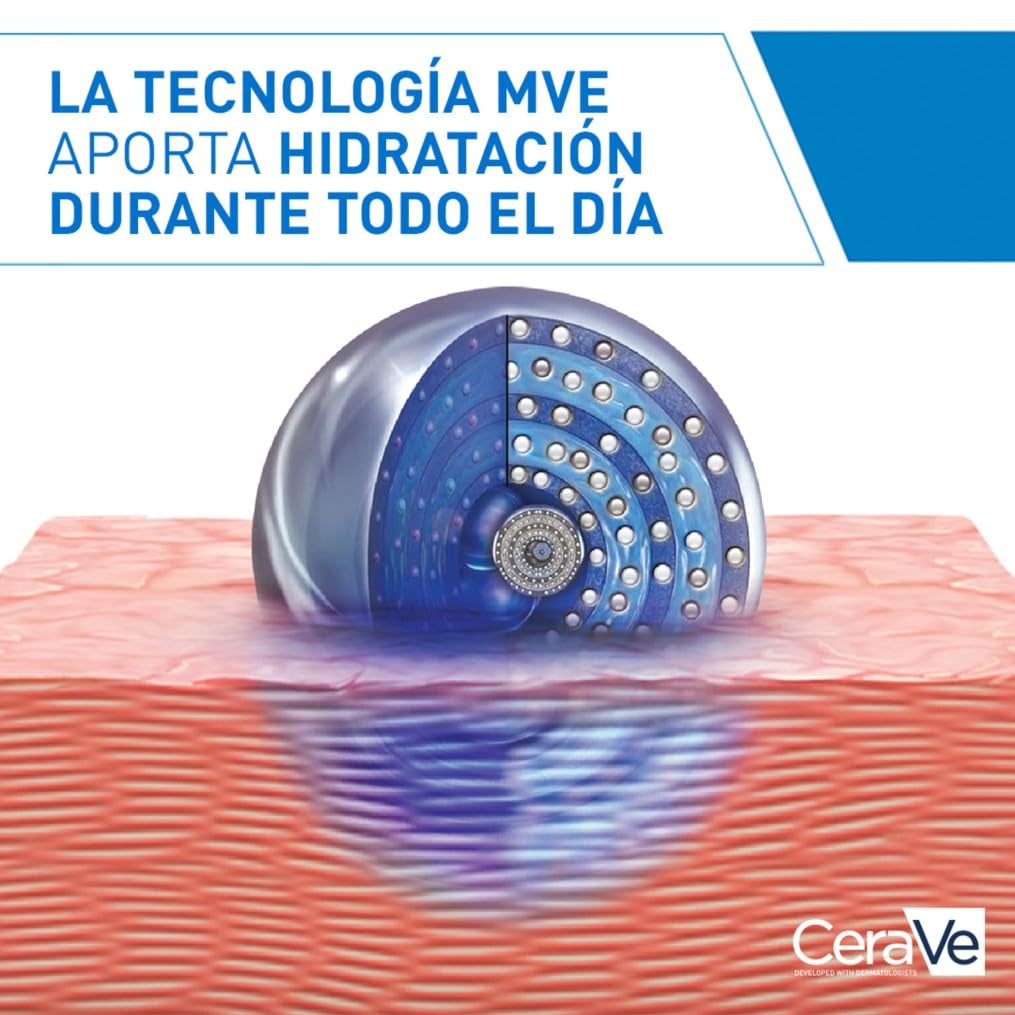 Cerave - Loción Hidratante, Piel Seca, Hidrata Y Restaura La Barrera Protectora De La Piel, Enriquecida Con Ceramidas Esenciales Y Ácido Hialurónico, Fórmula Ligera, Apta Para Rostro Y Cuerpo