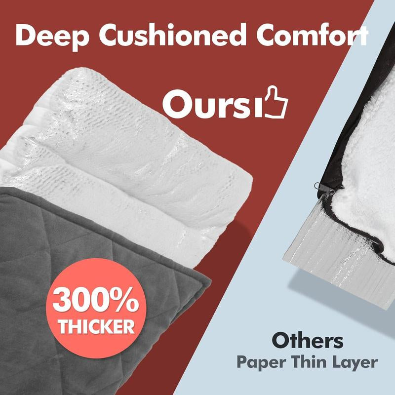 24 X 18  Cama ultra caliente para perros o gatos