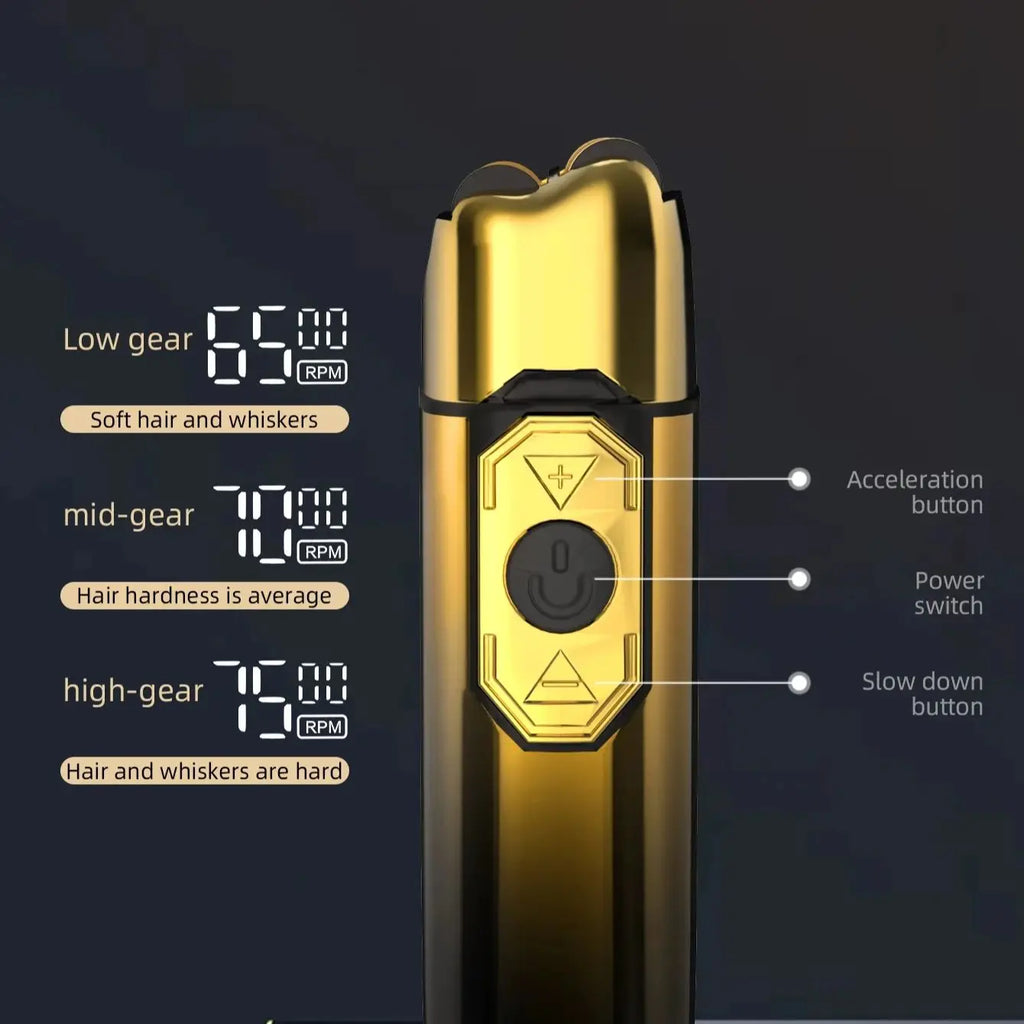 TX10 afeitadora eléctrica recargable con pantalla Led 