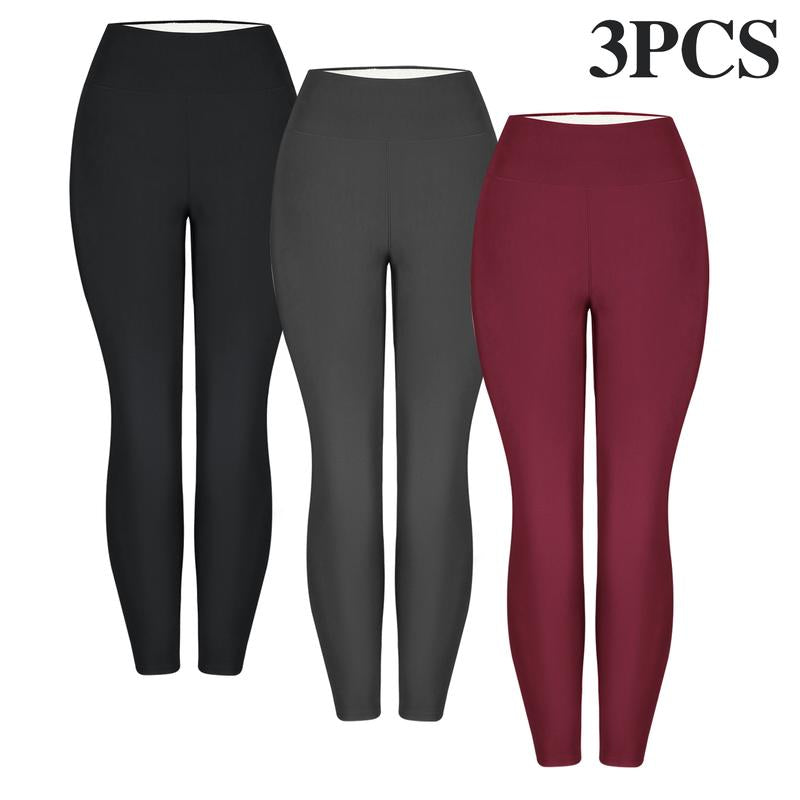 3PCS Ropa de entrenamiento para mujer de cintura alta, abrigo. entrenamiento para Yoga Ropa casual en rojo, negro y gris